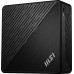 MSI CUBI N ADL S-225BEU komputer typu barebone Wielkość PC 0.5L Black N100
