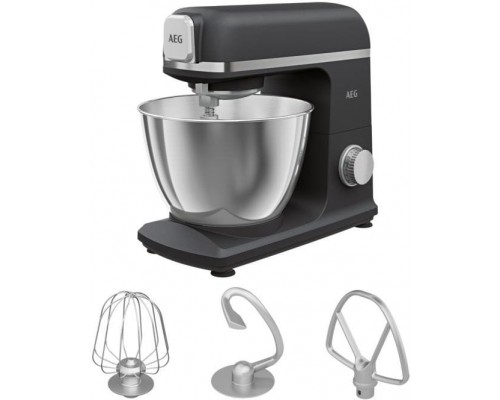 AEG KM5-1-4BPT robot kuchenny 1200 W 5 l Black, Perłowy