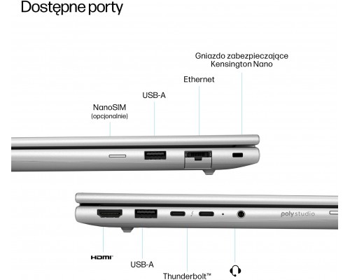 HP EliteBook 6 G1a 16 inch Notebook AI PC AMD Ryzen™ 7 250 Laptop 40,6 cm (16") WUXGA 16 GB DDR5-SDRAM 512 GB SSD Wi-Fi 6E (802.11ax) Windows 11 Pro