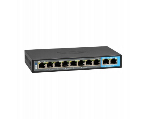 BCS-B-SP0802G BCS BASIC Switch 8x PoE, 2xRJ45 Gigabit