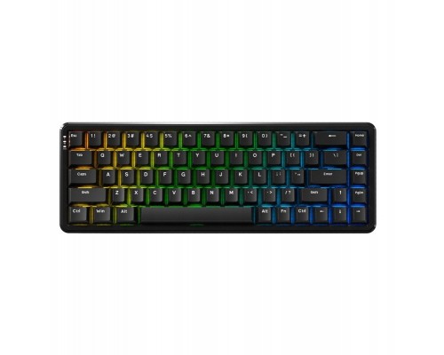   AK680 MAX Magnetic Switch-ABS Black Keycaps-RGB -Aluminum Positioning Plate-WiRed Version