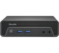 Shuttle XPCnano NE1010XA N100/8GB/250GBSSD/black ohne OS
