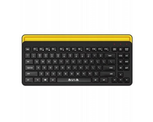 Aula AW310 Bezprzewodowa klawiatura do Smart TV / komputera / tabletu z układem EN / RUS czarna