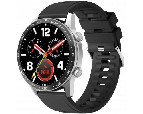 Smartwatch Gravity Silver 2 Paski GT10-7