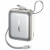 Awei AS-181 10000mAh 35W USB-C + kable Lightning / USB-C srebrny