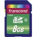 SD  Transcend SDHC 8 GB Class 4  (TS8GSDHC4)