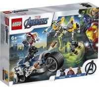LEGO Marvel Walka na motocyklu (76142)