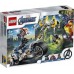 LEGO Marvel Walka na motocyklu (76142)