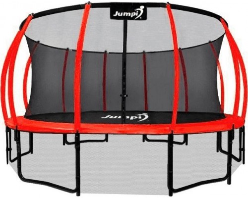 Garden Trampoline Jumpi Maxy Comfort Plus With inner mesh 14.5 FT 435 cm Red