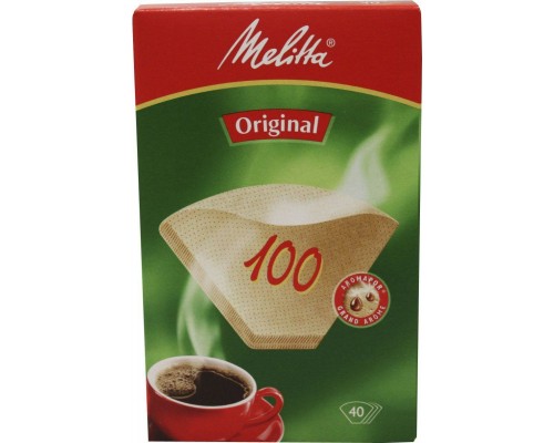 Melitta Filtry do ekspresów przelewowych 100/40, rozmiar 4, 40 szt. (0-1007-05)