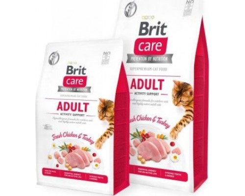 VAFO PRAHS Brit Care Cat Adult 7kg Activity Support Gf