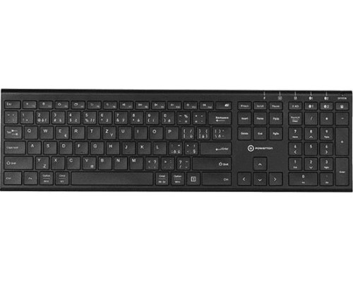 Powerton UltraSlim Wireless Black CZ + SK (WPKBUS-B CZSK)