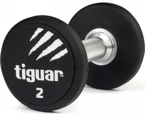 Tiguar ‎‎Hantel TI-WHPU0020 rubberized 1 x 2 kg