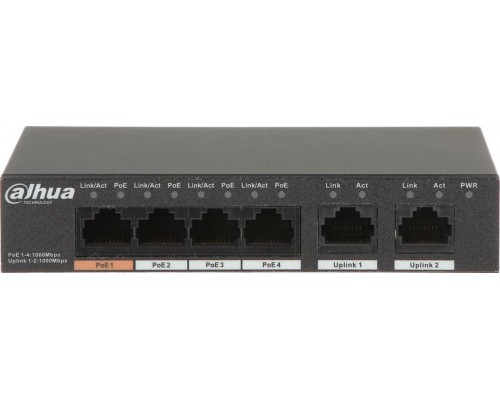 Switch Dahua Technology PFS3006-4GT-60-V2