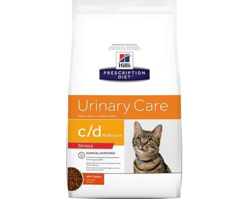 Hills  Feline c/d Urinary Stress - karma dla kota - 8 kg