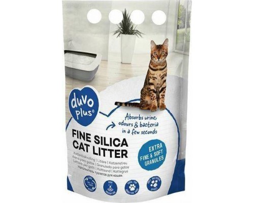 Duvo+ Duvo+ Sand Compact Silica White 5l Small Silicone Dla Kotów