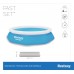 Bestway Bestway Fast Set above ground pool set, 305cm x 66cm, swimming pool (blue/white, with filter pump)