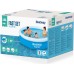 Bestway Bestway Fast Set above ground pool set, 305cm x 66cm, swimming pool (blue/white, with filter pump)