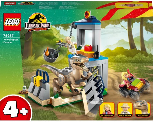LEGO Jurassic World™ Побег велоцираптора (76957)