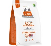 Brit BRIT CARE Dog Hypoallergenic Adult Medium Breed Lamb 3kg