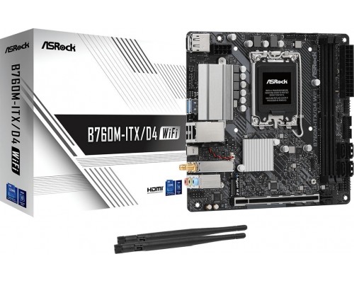 Intel B760 ASRock B760M-ITX/D4 WIFI