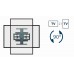 Gembird TV SET ACC WALL MOUNT 40-80"/WM-80STR-01 GEMBIRD