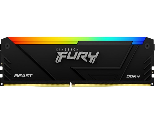 Kingston Fury Beast RGB, DDR4, 32 GB, 3200MHz, CL16 (KF432C16BB2A/32)