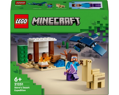 LEGO Minecraft Экспедиция Стива в пустыню (21251)