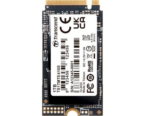 SSD Transcend 410S 1TB M.2 2242 PCI-E x4 Gen4 NVMe (TS1TMTE410S)