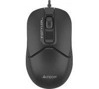 A4Tech A4tech FSTYLER optická kancelářská myš, USB-C+USB-A, černá