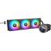 Thermaltake Thermaltake TH280 V2 Ultra EX ARGB All-In-One Cooler, water cooling (Black)