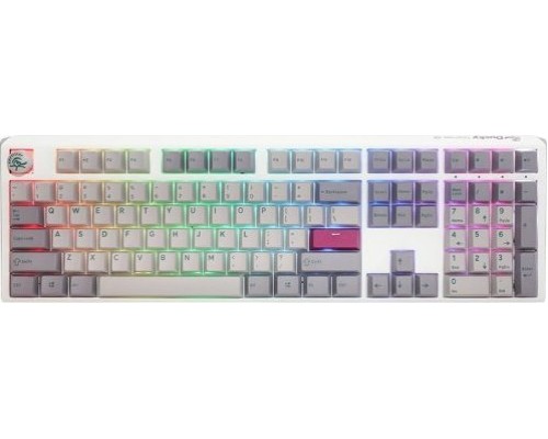 Ducky Ducky One 3 Mist Grey Gaming Keyboard, RGB LED - MX-Blue (US)