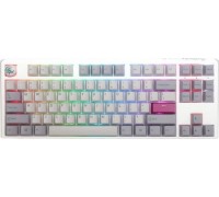Ducky Ducky One 3 Mist Grey TKL Gaming Keyboard, RGB LED - MX-Speed-Silver (US)