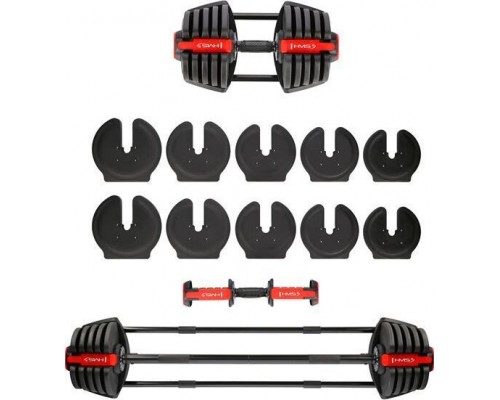 HMS ‎Hantel SGR40 Pro Set cast iron 1 x 43.5 kg