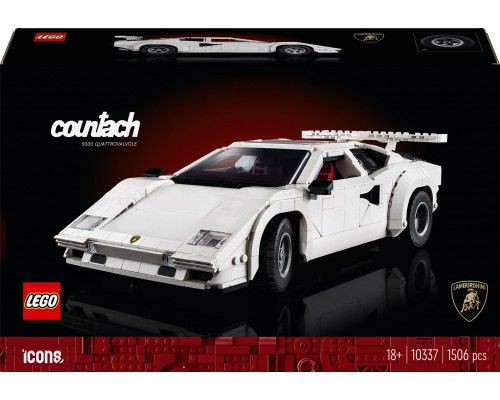 LEGO Icons Lamborghini Countach 5000 Quattrovalvole (10337)