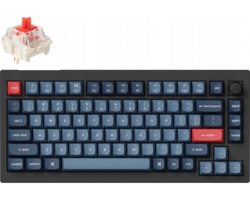 Keychron Keychron V1 Max Gateron Red Switch Belaidė Klaviatūra