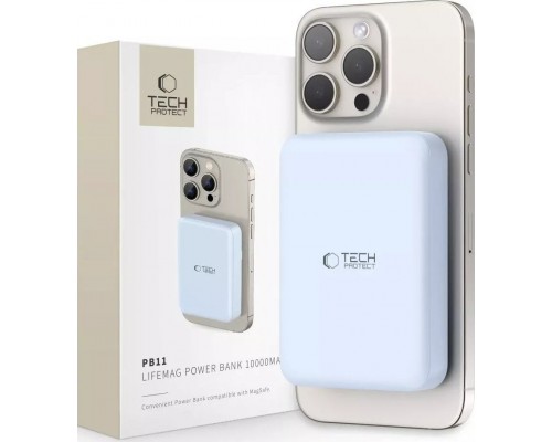 Tech-Protect TECH-PROTECT PB11 LIFEMAG MAGSAFE  10000MAH BLUE