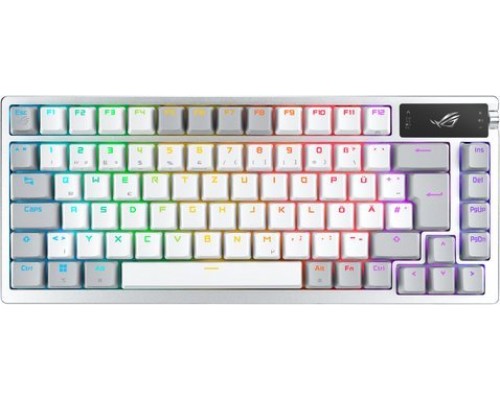 Asus Bezprzewodowa Asus ROG Azoth White QWERTZ
