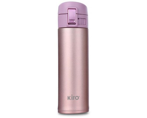 Kiro Thermos z izolacją próżniową KIRO KI501R, pink, 500 ml