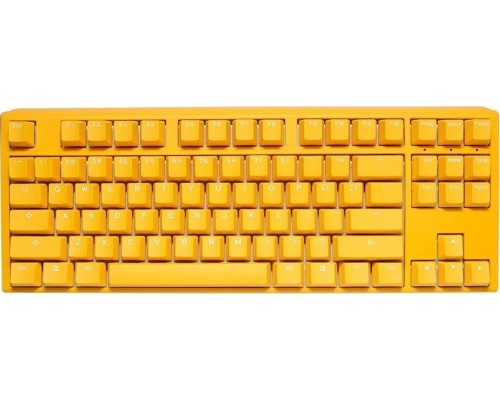 gamingowa Ducky One 3 Yellow TKL, RGB LED - MX-Red (US)