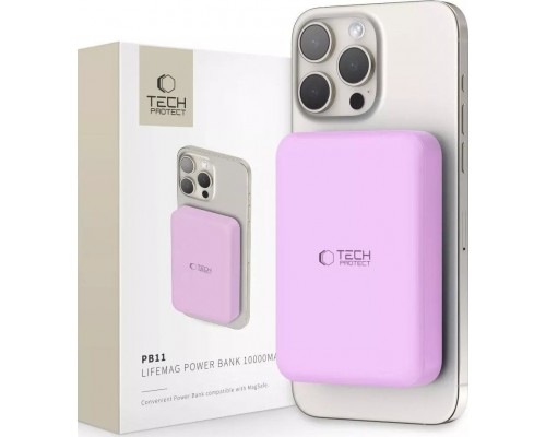 Tech-Protect PB11 LifeMag 10000mAh Purple