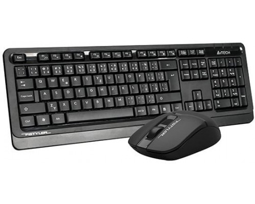 A4Tech A4tech Bezdrátový kancelářský set klávesnice+myš FG1012S, CZ/SK, černá
