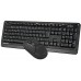 A4Tech A4tech Bezdrátový kancelářský set klávesnice+myš FG1012S, CZ/SK, černá