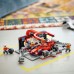 Lego F1 pitstopa un boksu apkalpe ar Ferrari automašīnu (60443)