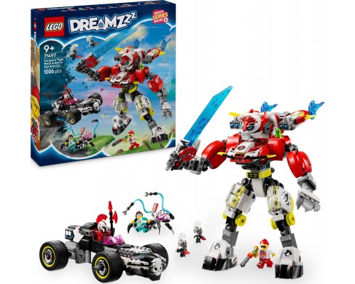 DREAMZzz Tiger Cooper mehānisms un Hot Rod Zero (71497)