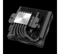 ALUCIA H6LS M2 CPU-Kühler - 120 mm, schwarz / blau