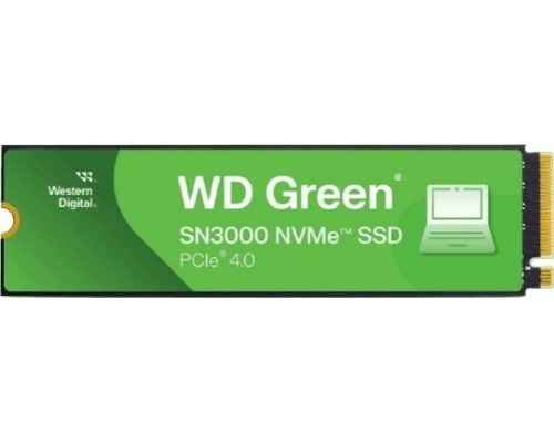 SSD SanDisk Green SN3000 1TB M.2 2280 PCI-E x4 Gen4 NVMe (WDS100T4G0E)