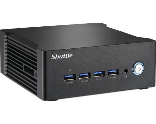 Shuttle Nano PC NA10H Wielkość PC 1L Black 8845HS 3,8 GHz