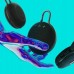 GŁOŚNIK BLUETOOTH MAŁY OKRĄGŁY TG112 NIEBIESKI