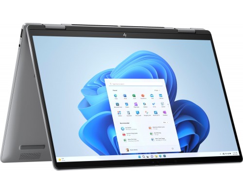 HP ENVY x360 14-fa0016nw AMD Ryzen 7 8840HS Hybryda (2w1) 35,6 cm (14") Ekran dotykowy 2K 16 GB LPDDR5-SDRAM 512 GB SSD Wi-Fi 7 (802.11be) Windows 11 Home Silver